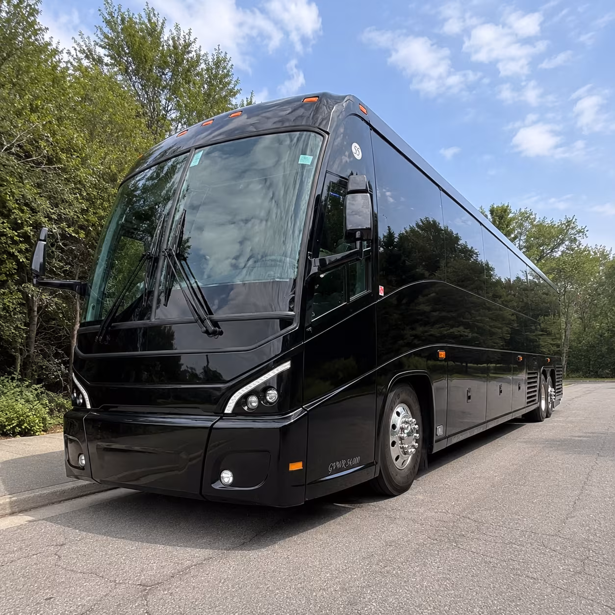 multi day and long distance government charter bus rentals from woodland