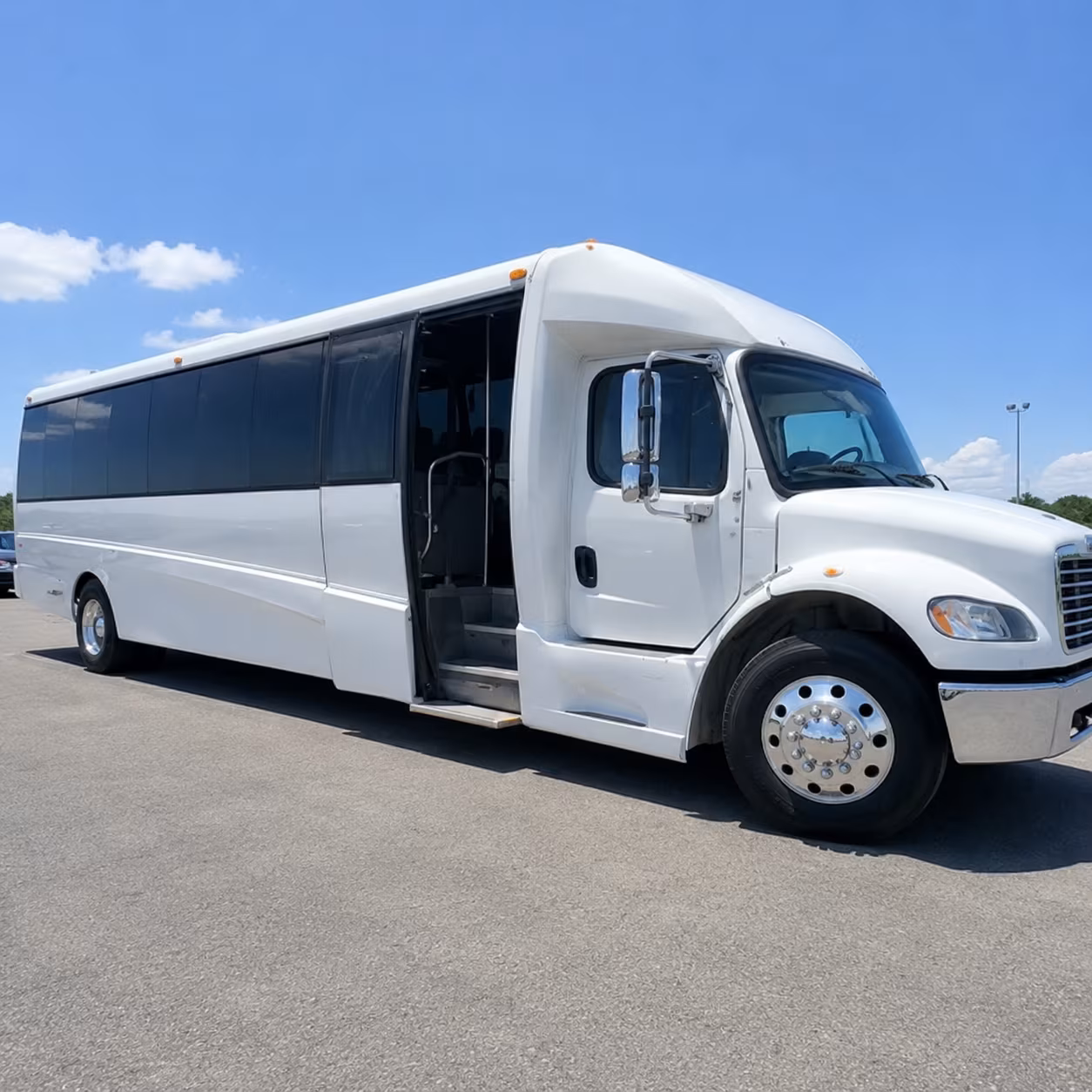 woodland employee transportation onboard seating