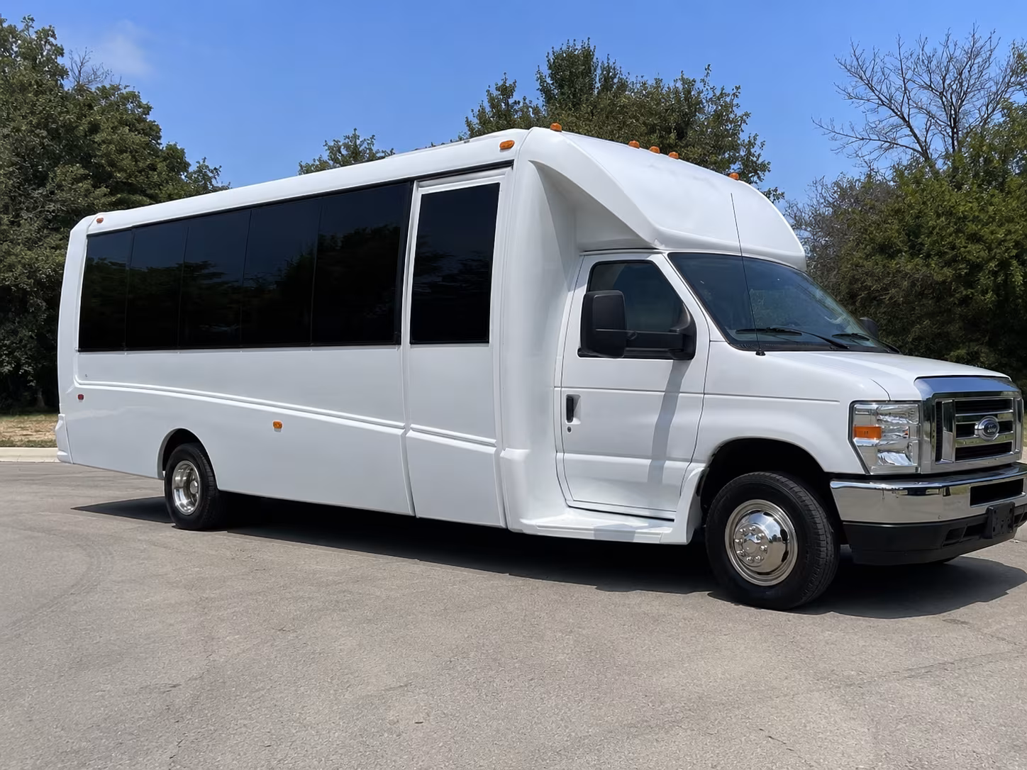 woodland party bus booking step 1