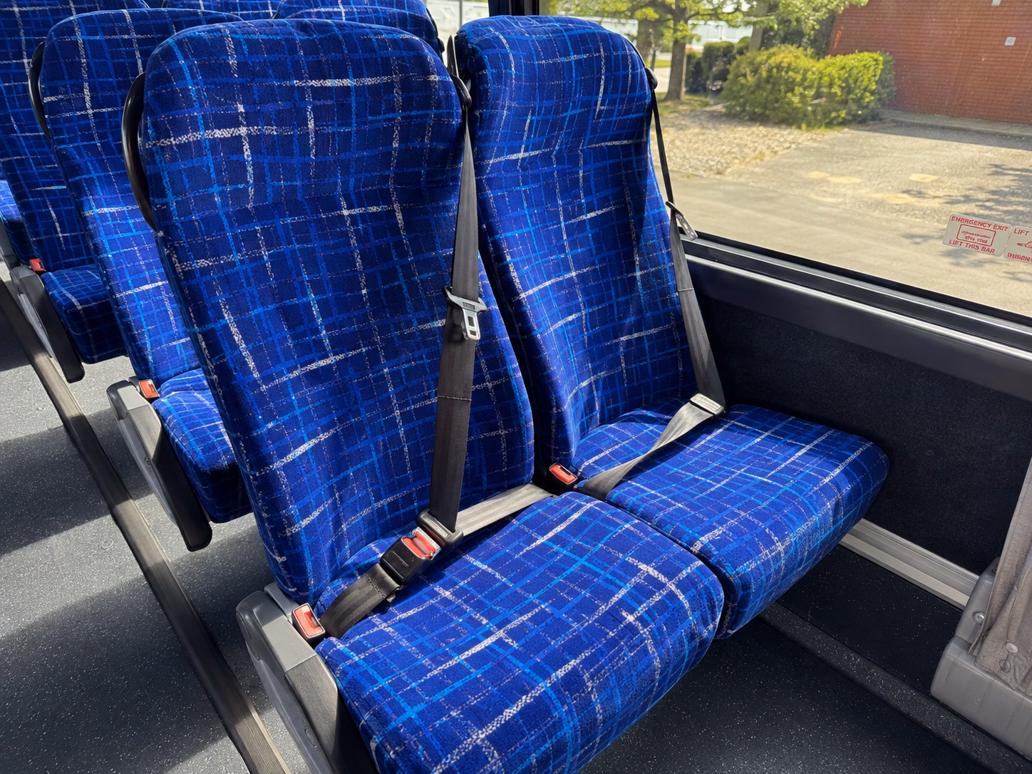 woodland private event transportation onboard seating