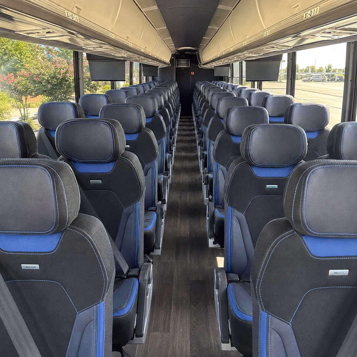 woodland school event transportation onboard seating