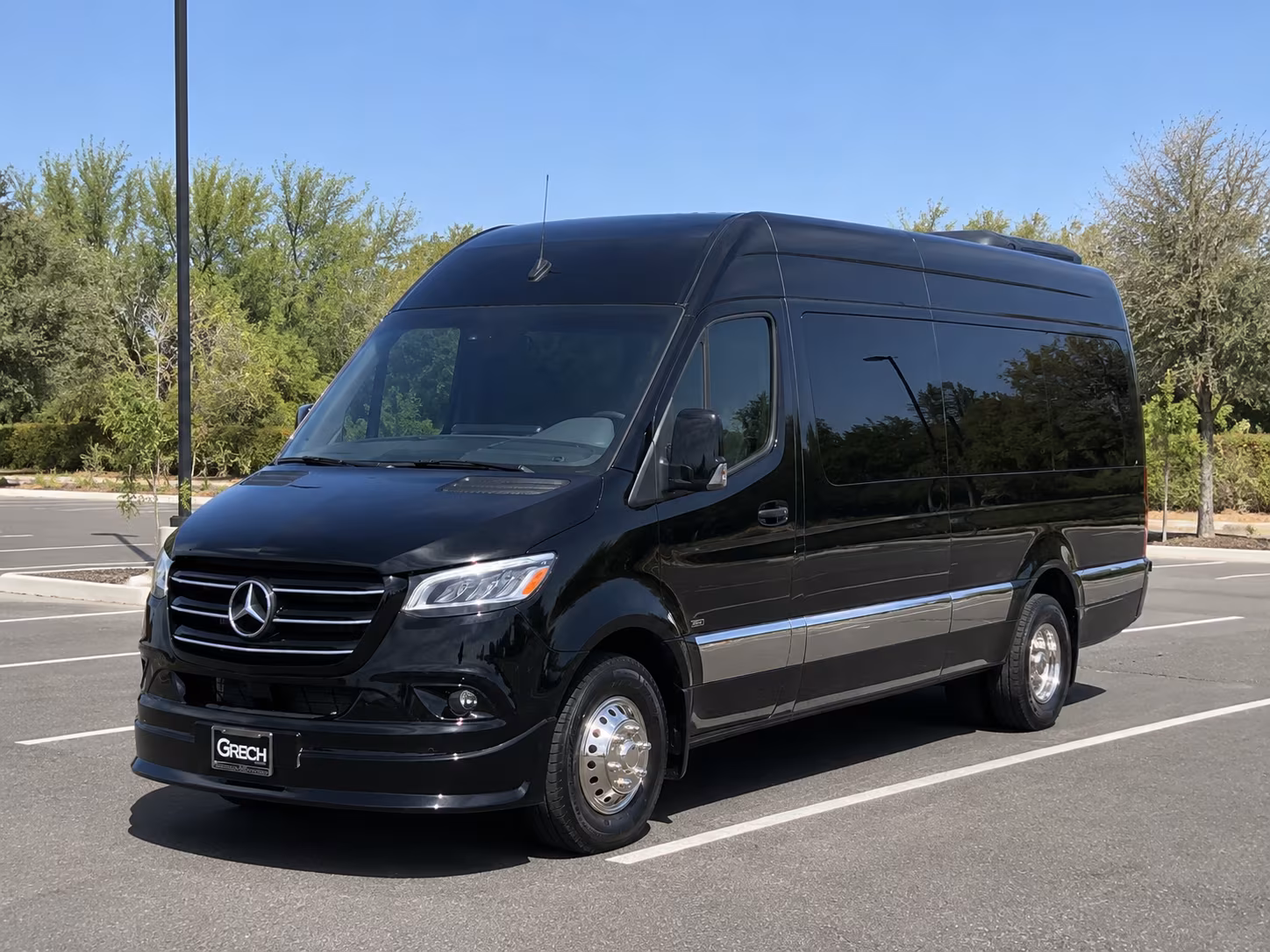 woodland sporting event transportation onboard seating