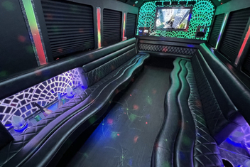 Woodland Limo Bus Interior